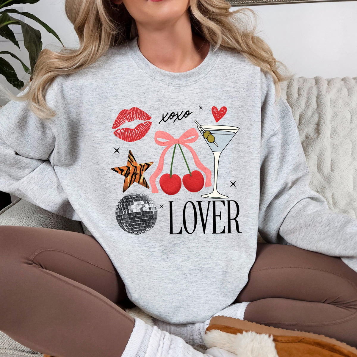Xoxo Lover - Adult Crewneck Sweatshirt