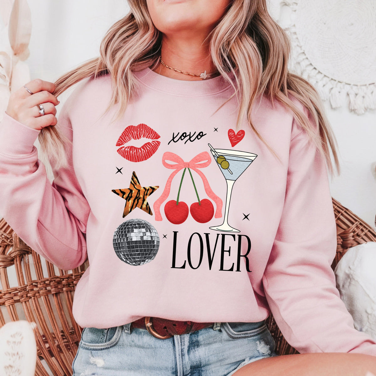 Xoxo Lover - Adult Crewneck Sweatshirt