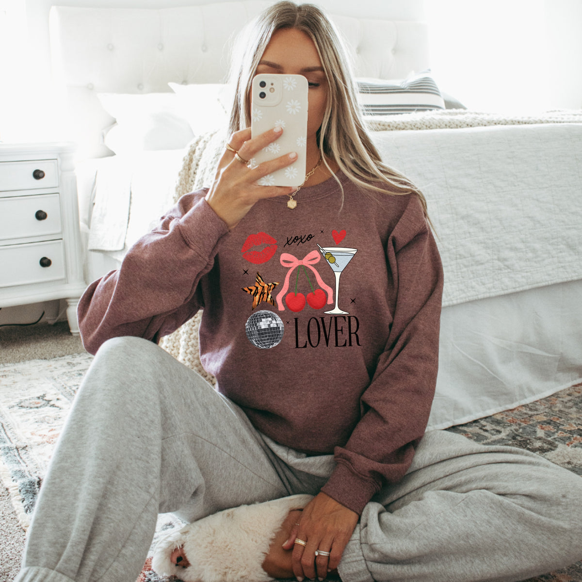 Xoxo Lover - Adult Crewneck Sweatshirt
