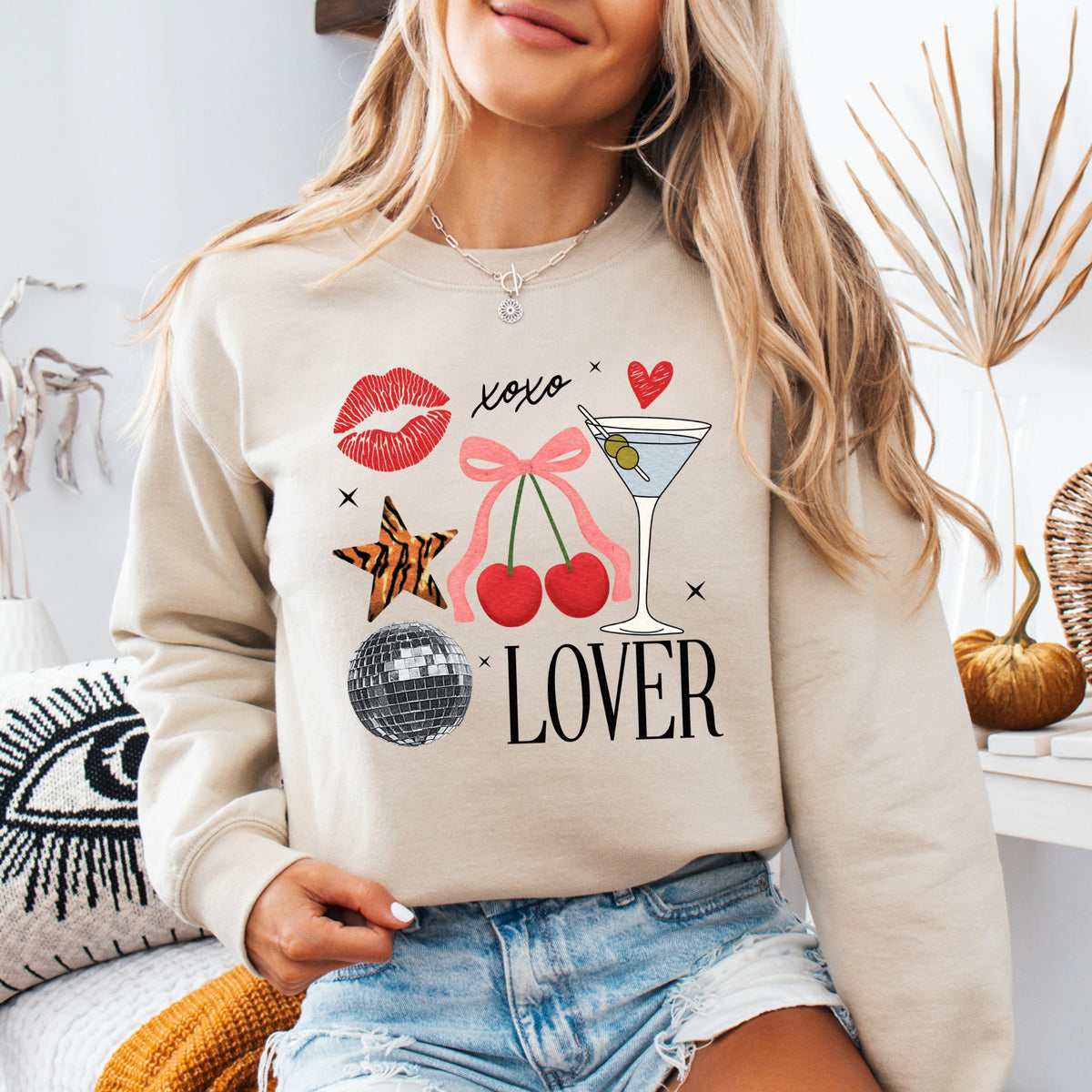 Xoxo Lover - Adult Crewneck Sweatshirt