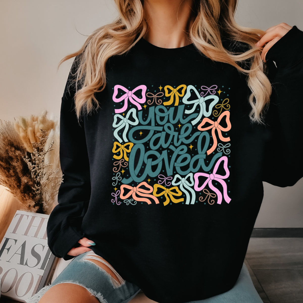 You Are Loved - Adult Crewneck Sweatshirt