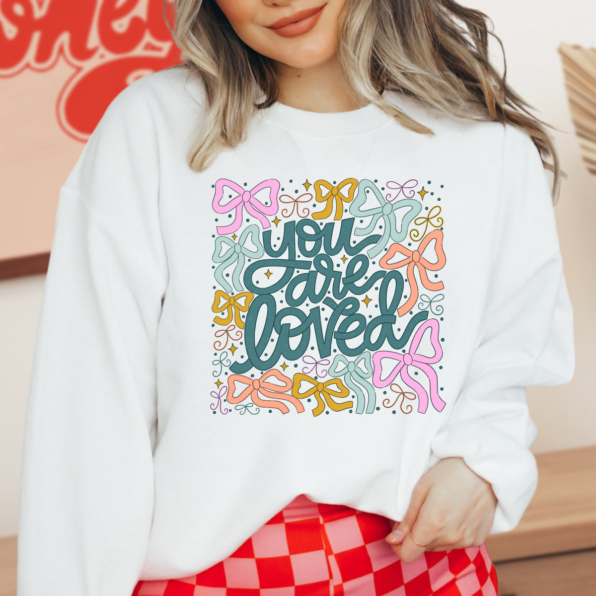 You Are Loved - Adult Crewneck Sweatshirt