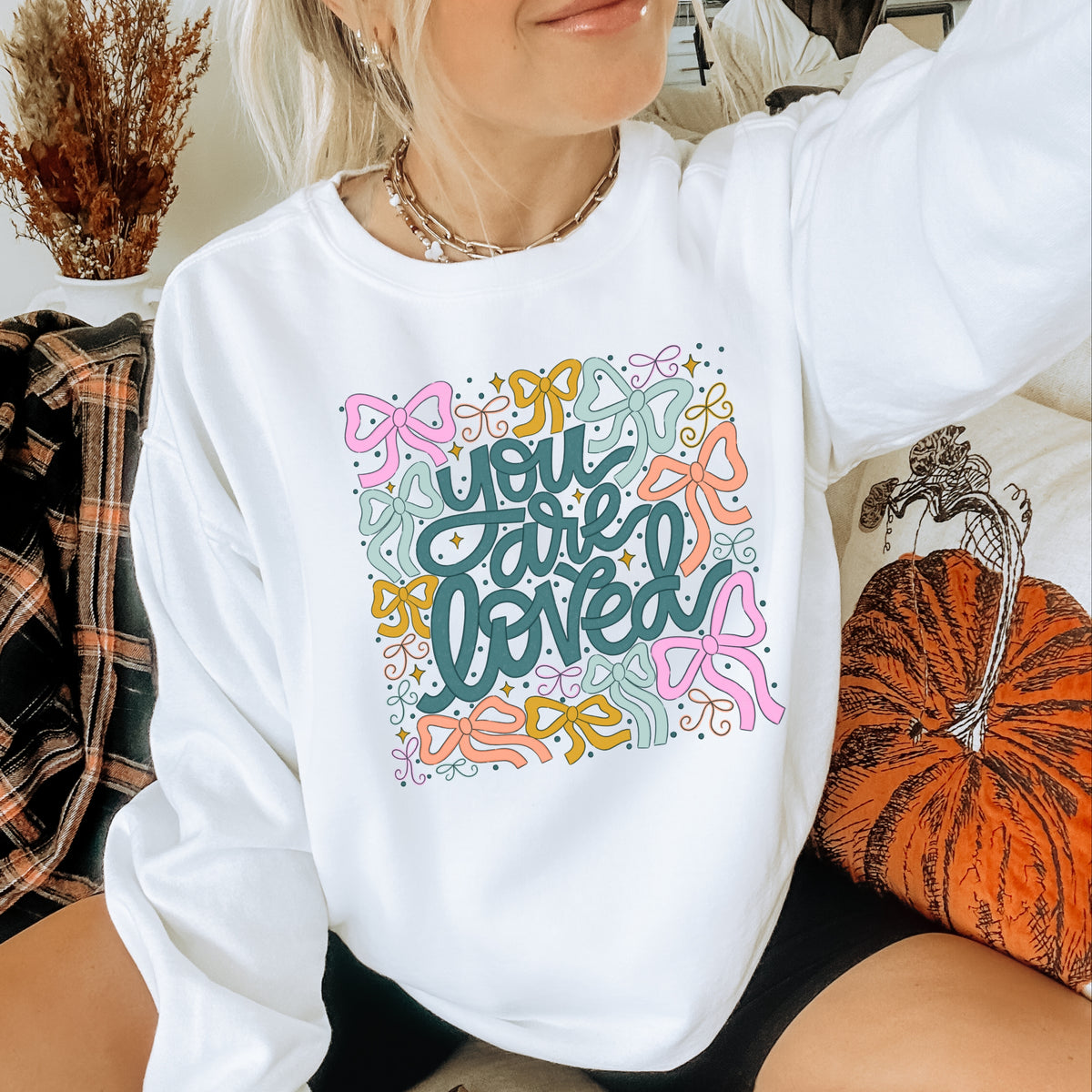 You Are Loved - Adult Crewneck Sweatshirt