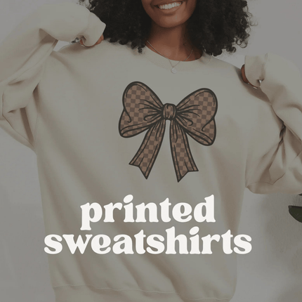 Printed Sweatshirt - Imperial The Label