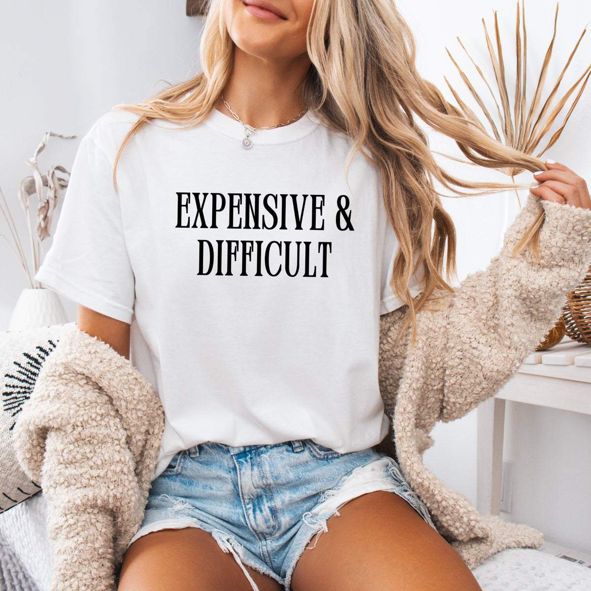 Expensive and Difficult - Adult Comfort Colors T-Shirt