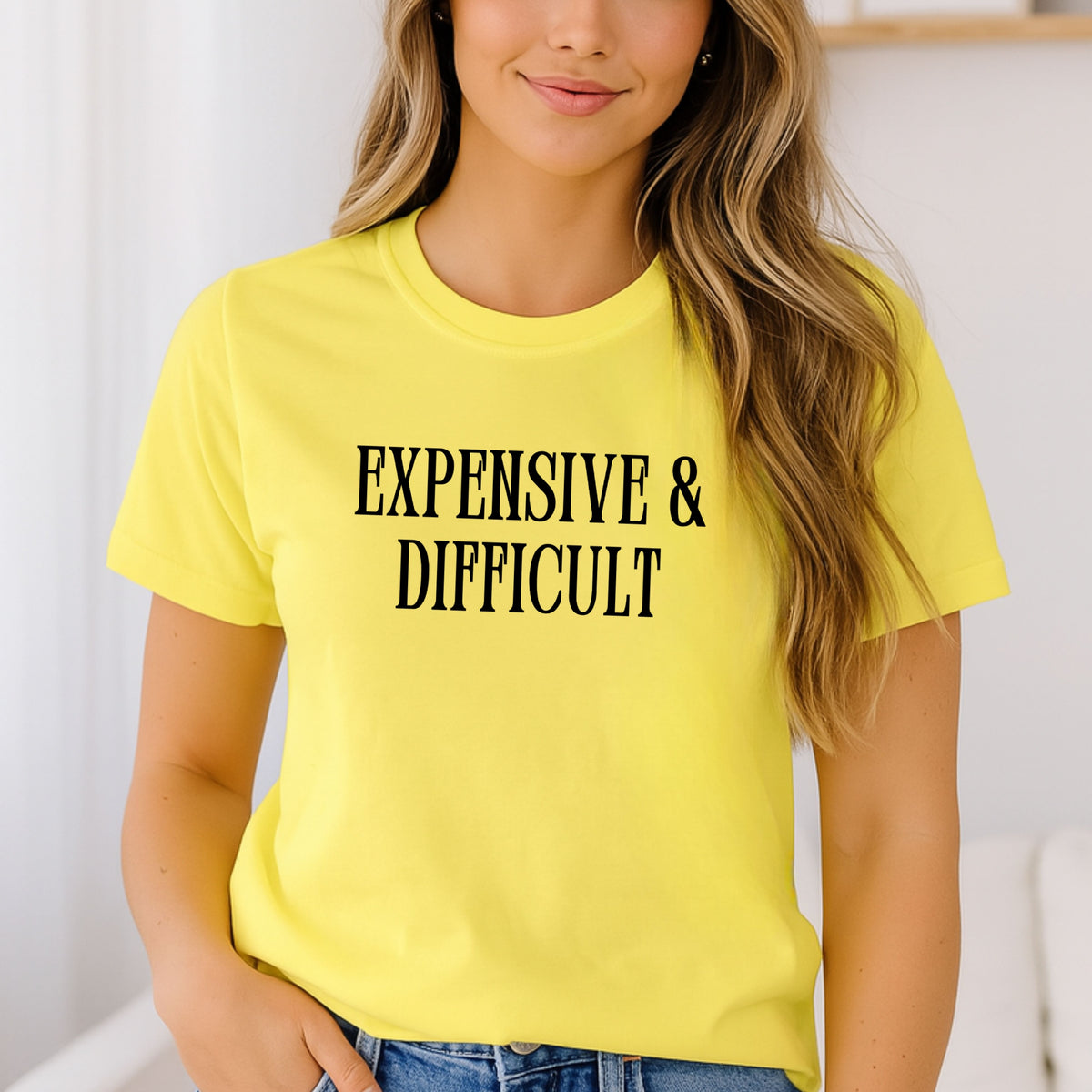 Expensive and Difficult - Adult Softstyle T-Shirt