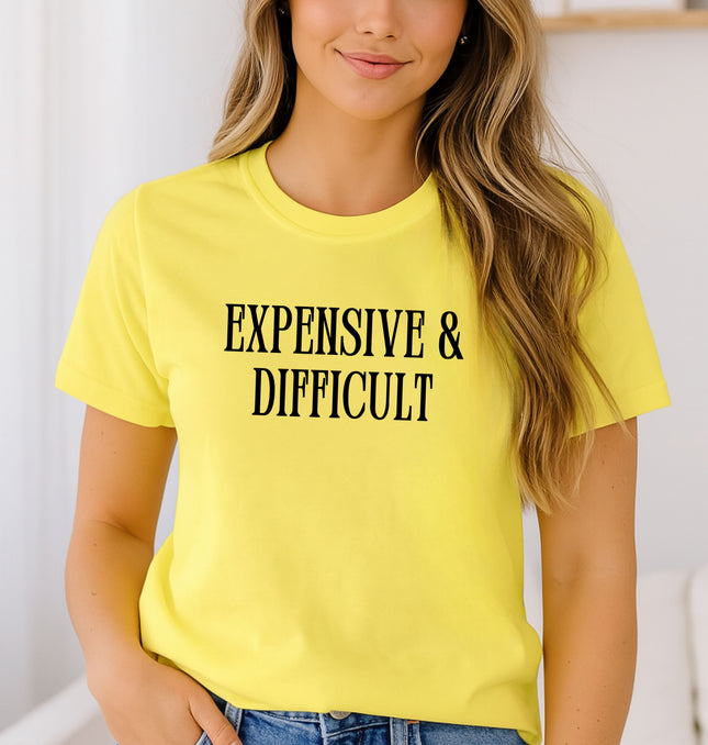 Expensive and Difficult - Adult Softstyle T-Shirt