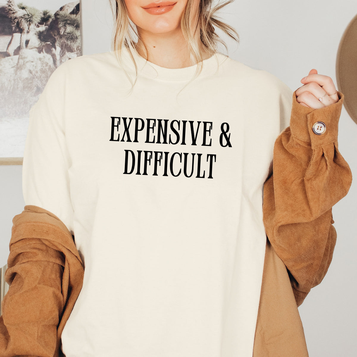 Expensive and Difficult - Adult Softstyle T-Shirt