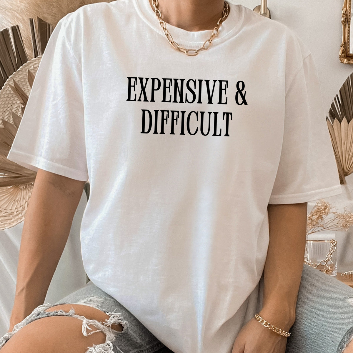Expensive and Difficult - Adult Softstyle T-Shirt