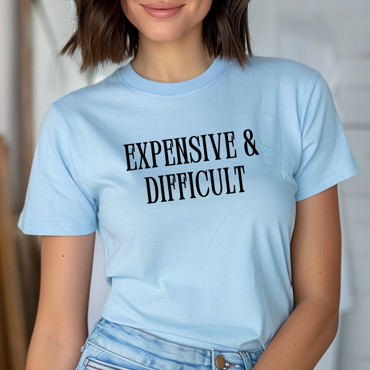 Expensive and Difficult - Adult Softstyle T-Shirt
