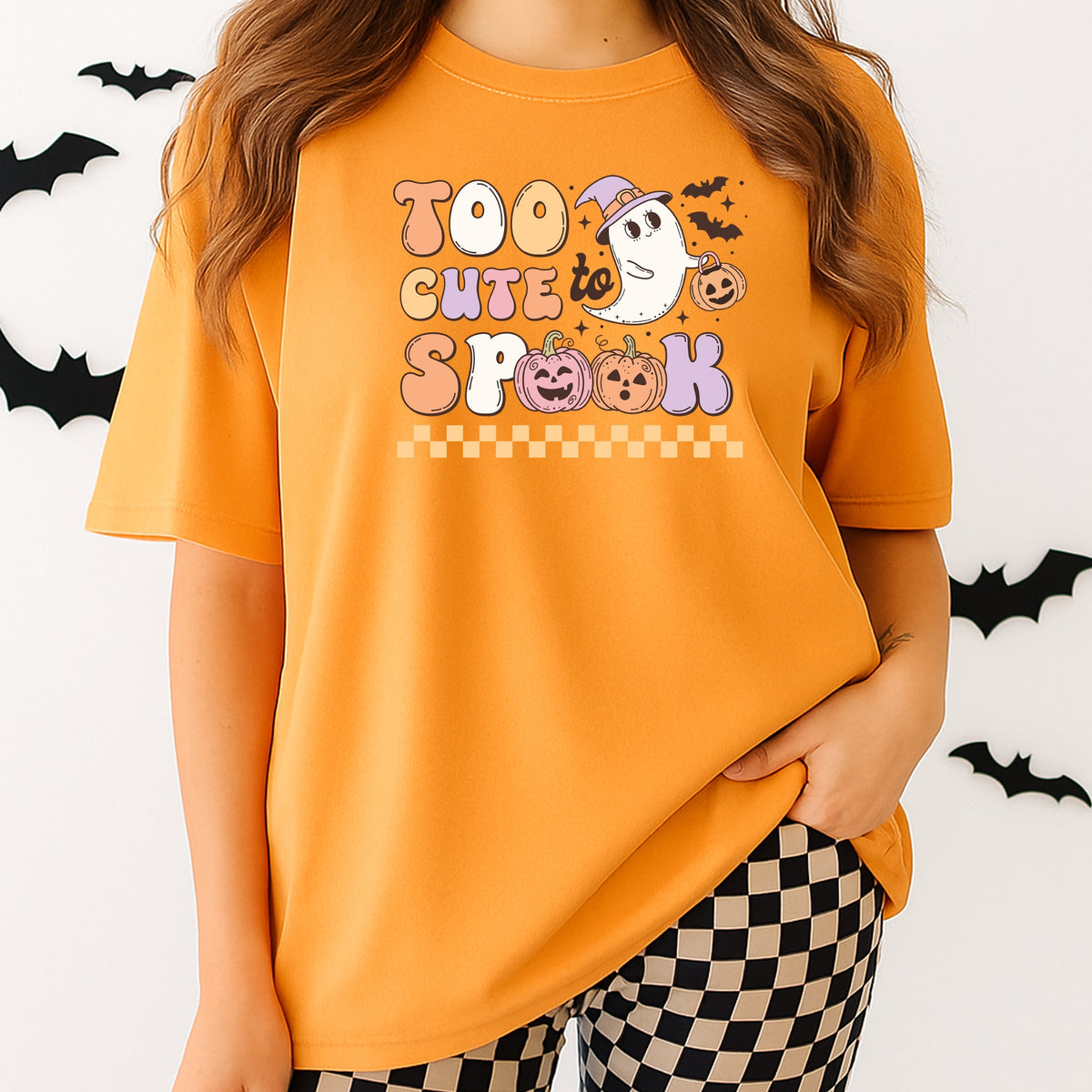 Too Cute To Spook - Adult Comfort Colors T-Shirt