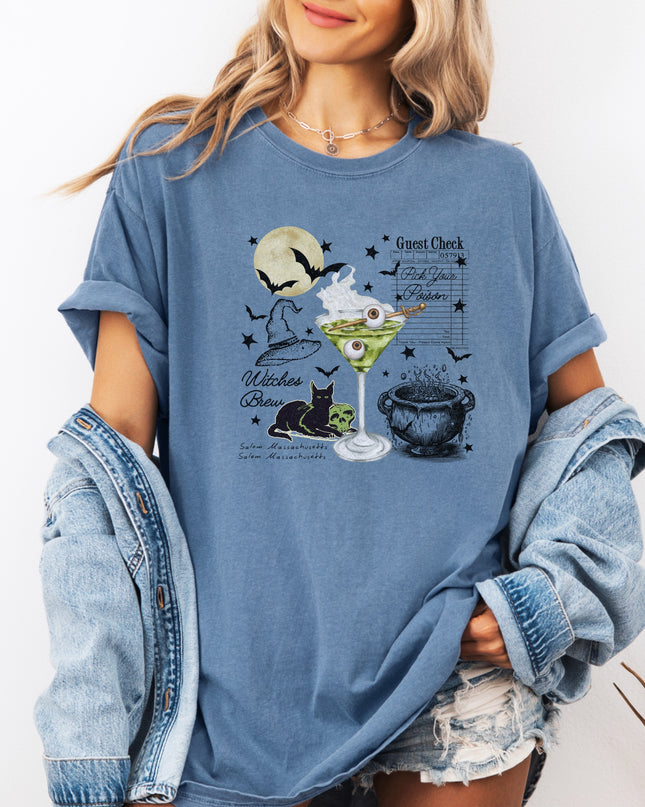 Witches Brew Pick Your Poison - Comfort Colors T-Shirt 