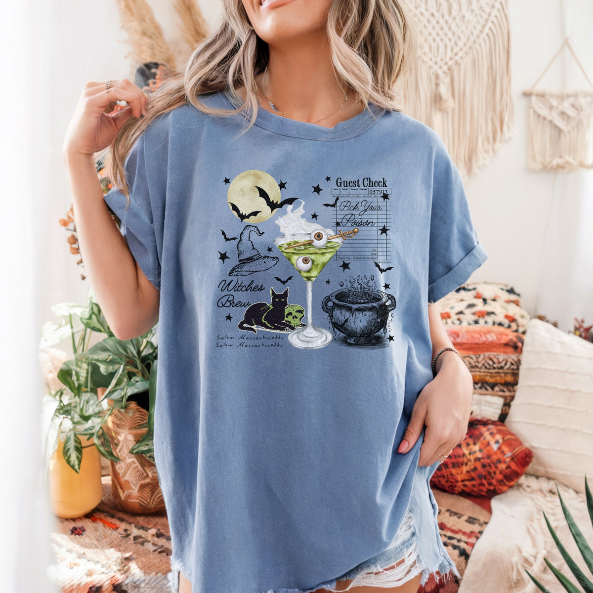 Witches Brew Pick Your Poison - Comfort Colors T-Shirt 