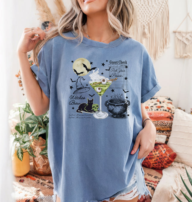 Witches Brew Pick Your Poison - Comfort Colors T-Shirt 