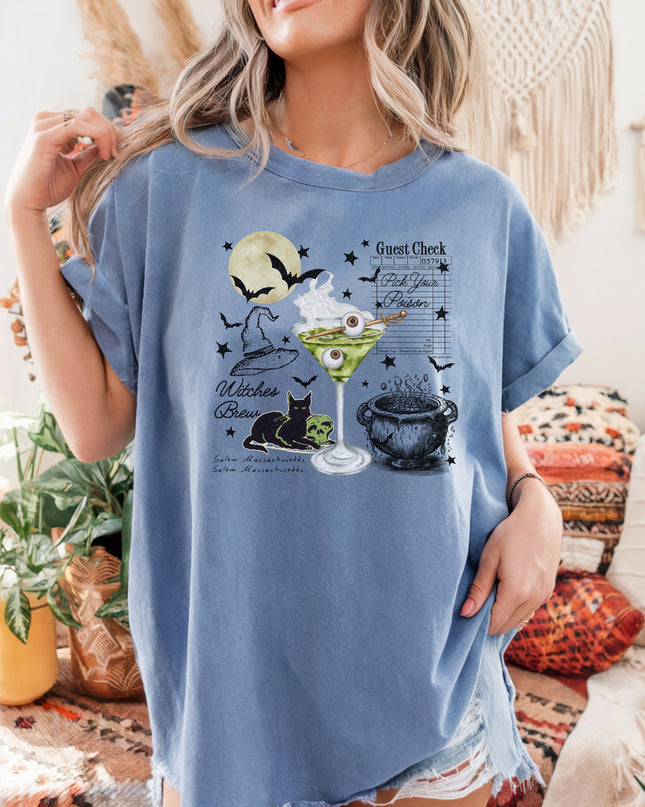 Witches Brew Pick Your Poison - Comfort Colors T-Shirt 