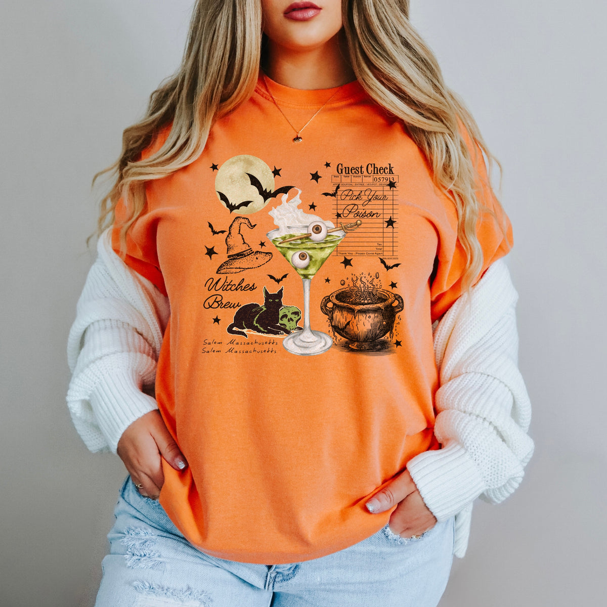 Witches Brew Pick Your Poison - Comfort Colors T-Shirt 