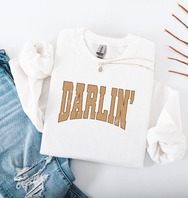 Imperial The Label Darlin' Printed Crewneck Sweatshirt