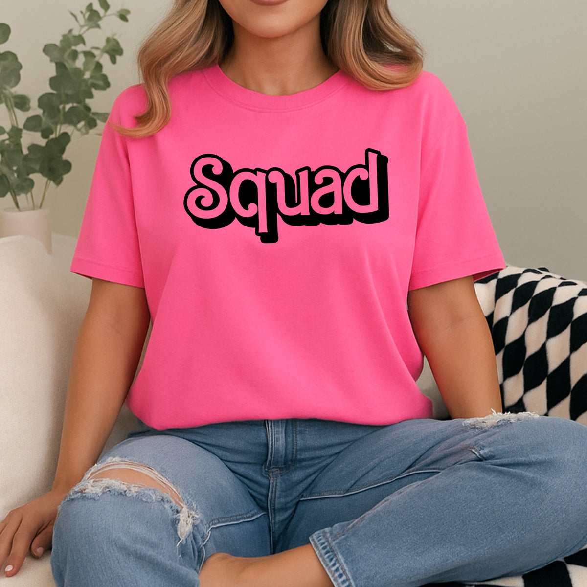 Squad Printed Comfort Colors T-Shirt 