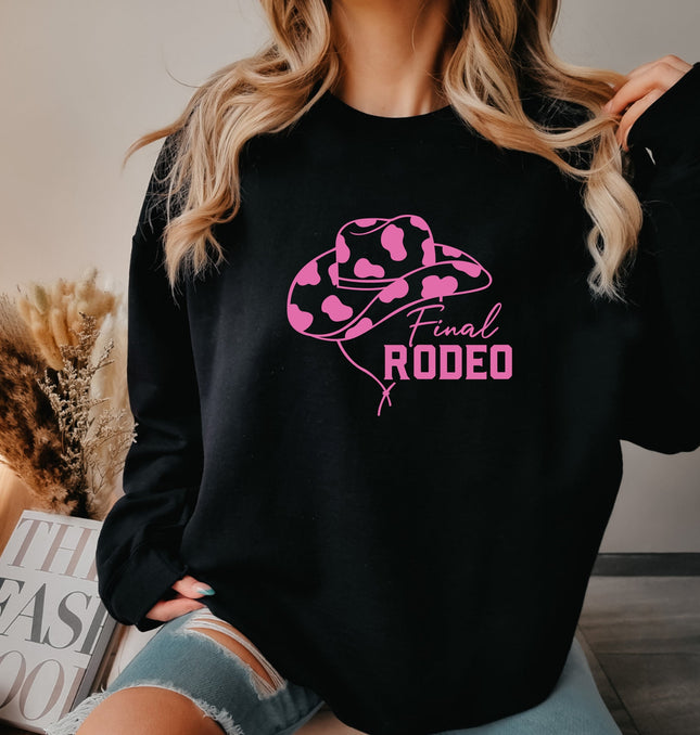 Final Rodeo Printed Crewneck Sweatshirt