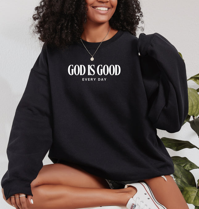 God is Good - Adult Crewneck Sweatshirt