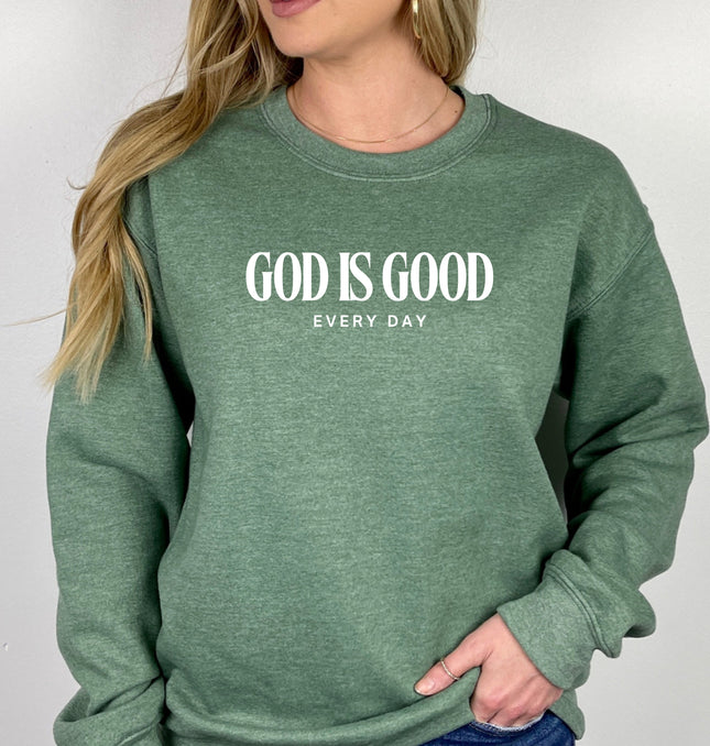God is Good - Adult Crewneck Sweatshirt