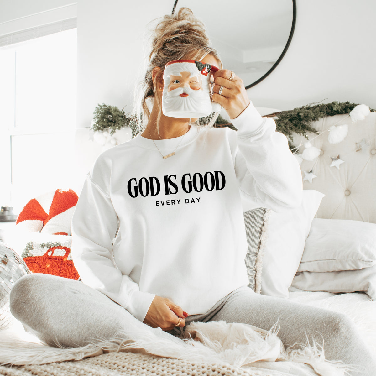 God is Good - Adult Crewneck Sweatshirt