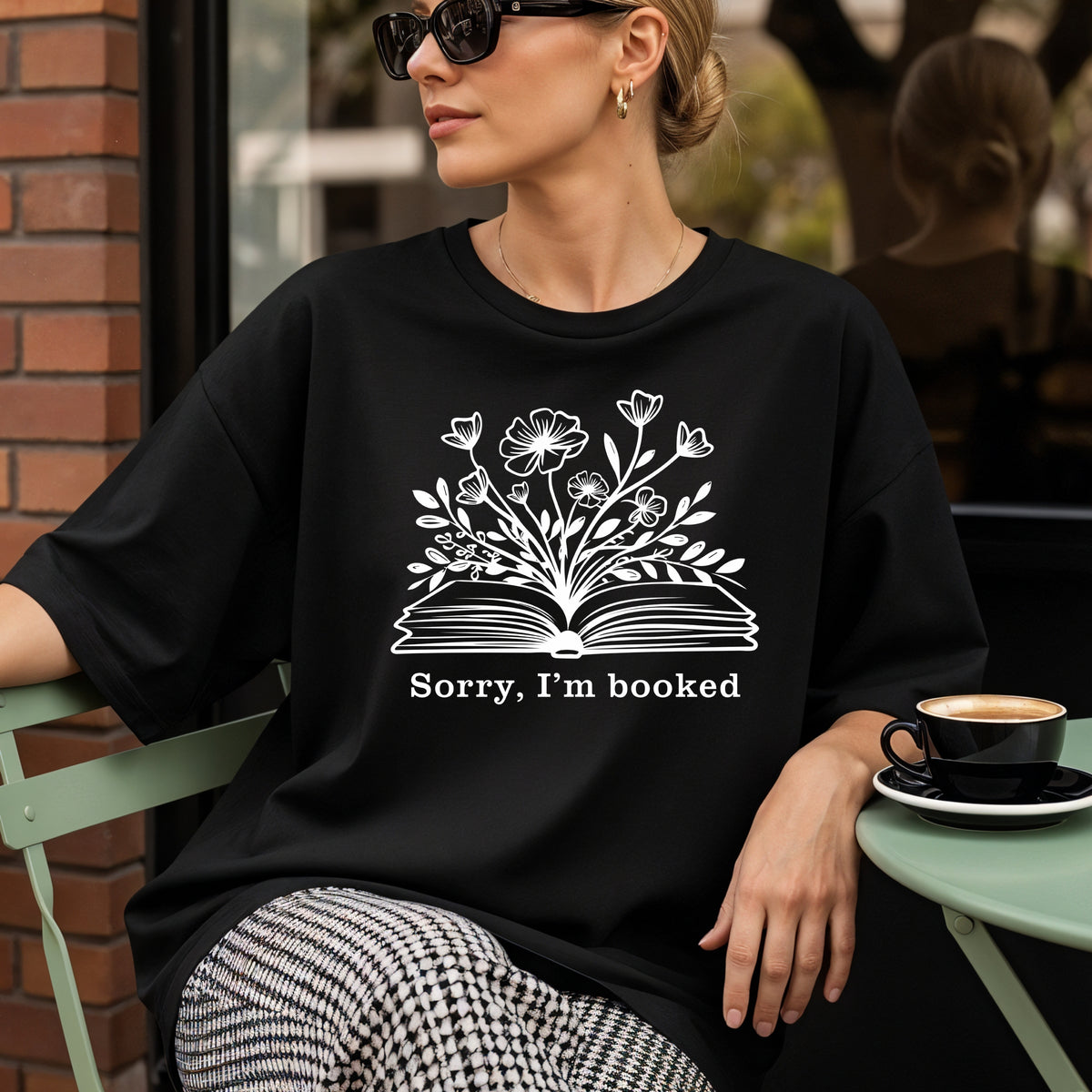 Sorry, I Am Booked Shirt - Adult Comfort Colors T-Shirt