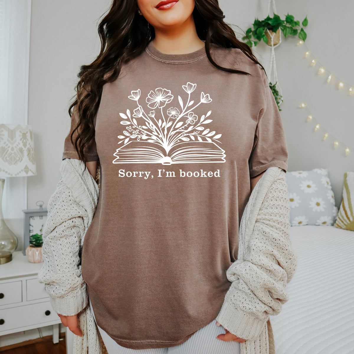 Sorry, I Am Booked Shirt - Adult Comfort Colors T-Shirt