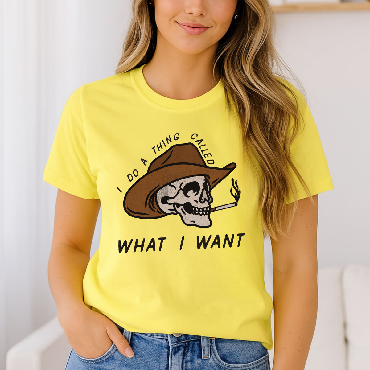 I Do a Thing Called What I Want - Adult Softstyle T-Shirt