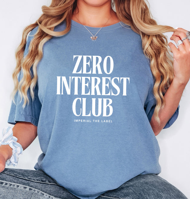 Zero Interest Club - Adult Comfort Colors T-Shirt
