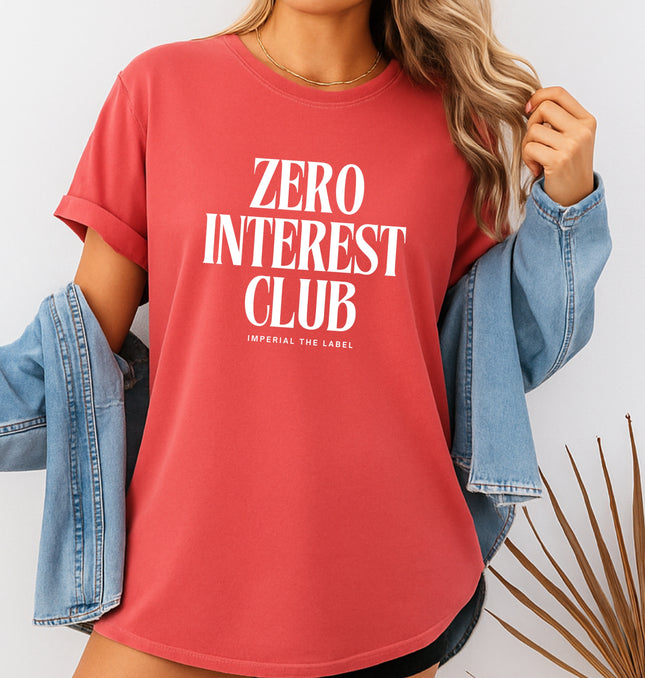 Zero Interest Club - Adult Comfort Colors T-Shirt
