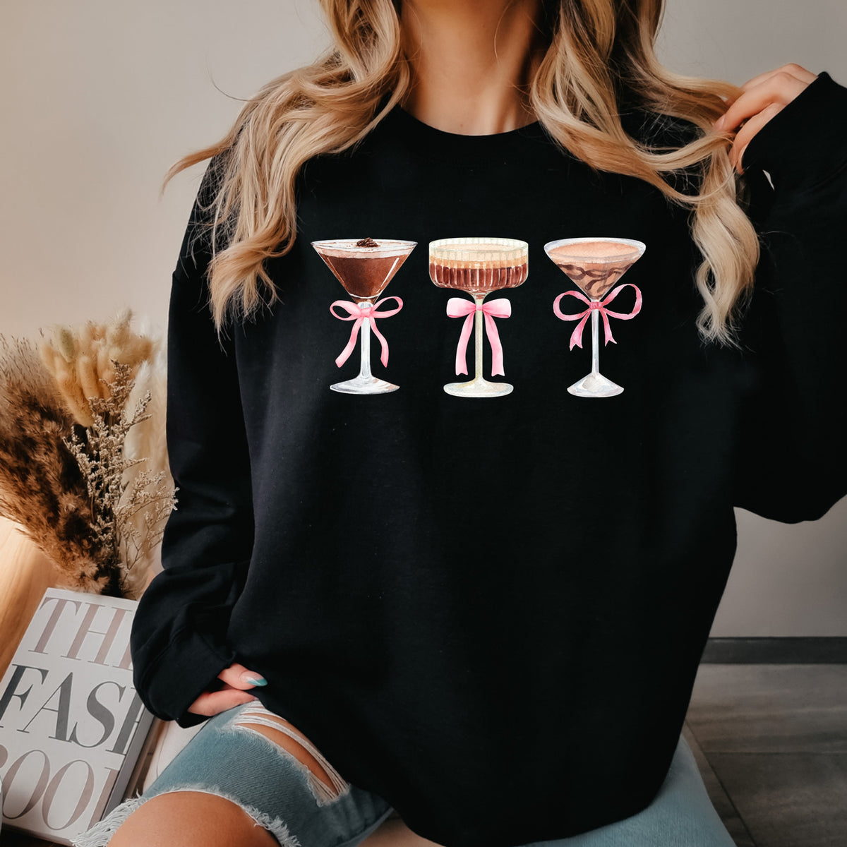 Sweet Shots & Espresso Dreams - Crewneck Sweatshirt