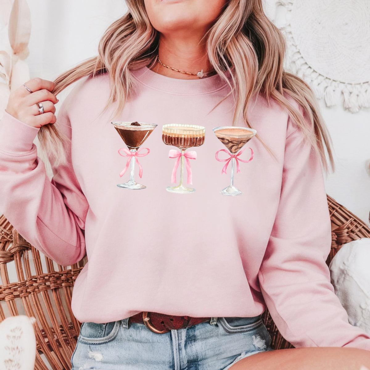 Sweet Shots & Espresso Dreams - Crewneck Sweatshirt