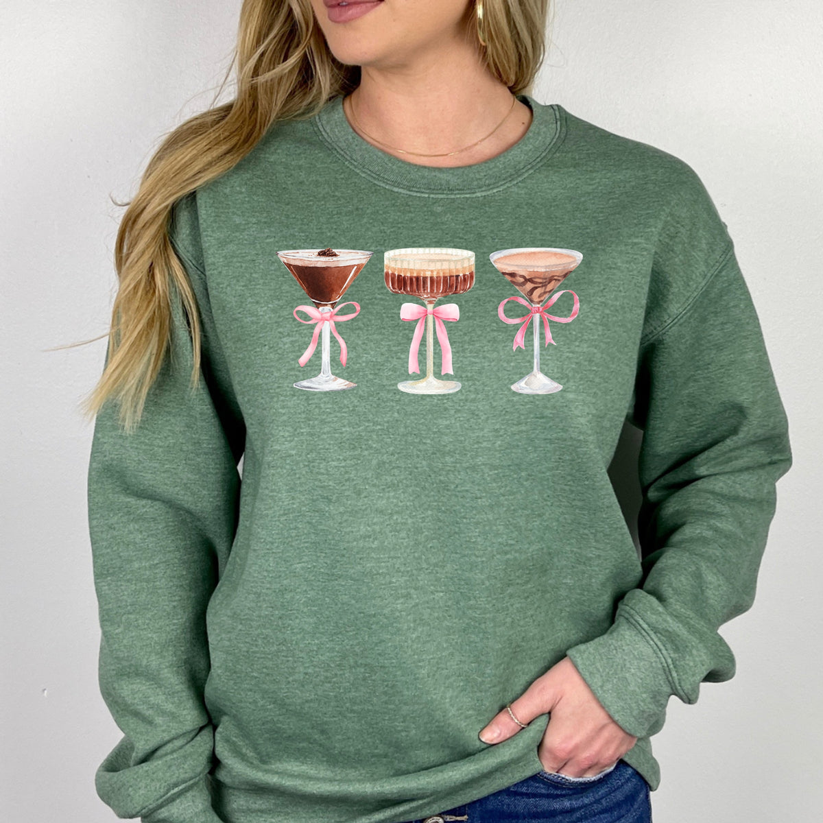 Sweet Shots & Espresso Dreams - Crewneck Sweatshirt