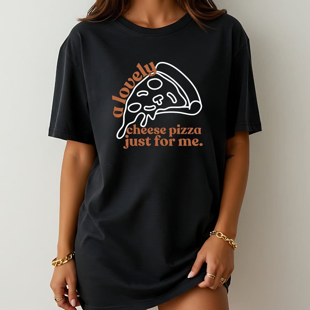 Cheese Pizza Lover - Adult  Softstyle T-Shirt