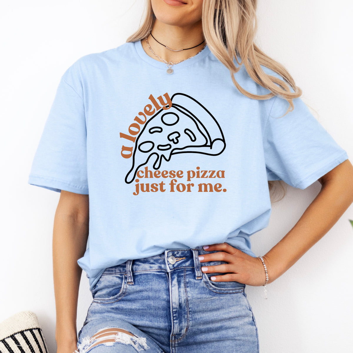 Cheese Pizza Lover - Adult  Softstyle T-Shirt