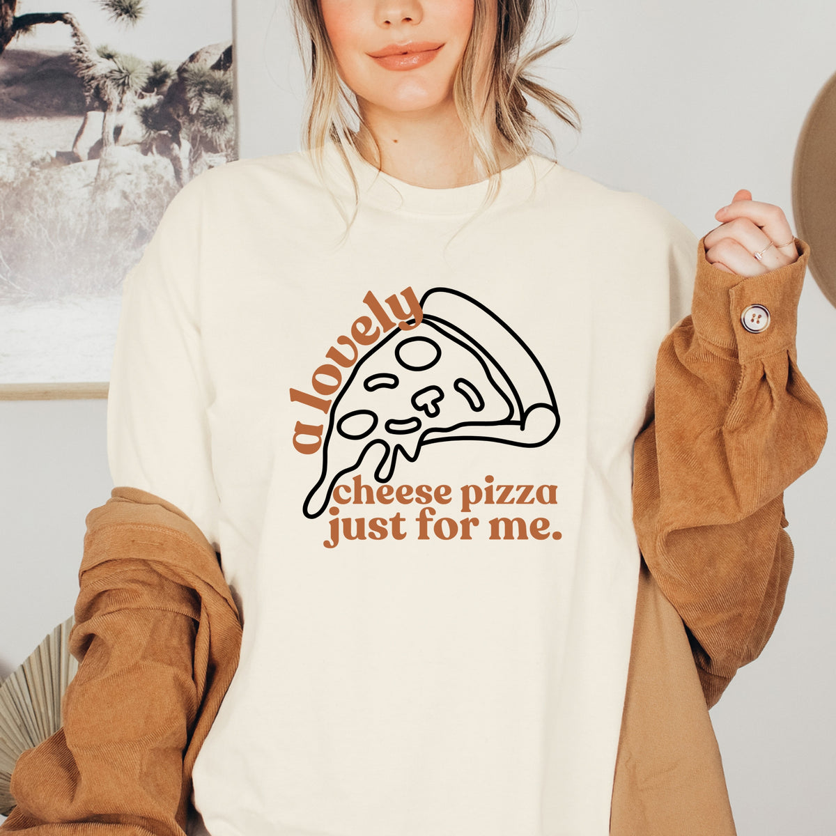 Cheese Pizza Lover - Adult  Softstyle T-Shirt