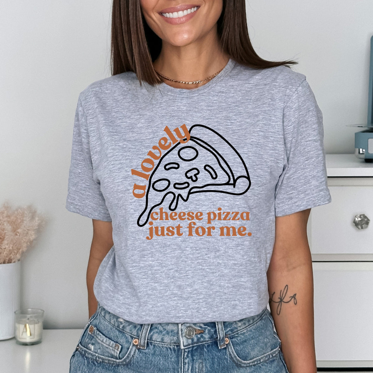 Cheese Pizza Lover - Adult  Softstyle T-Shirt
