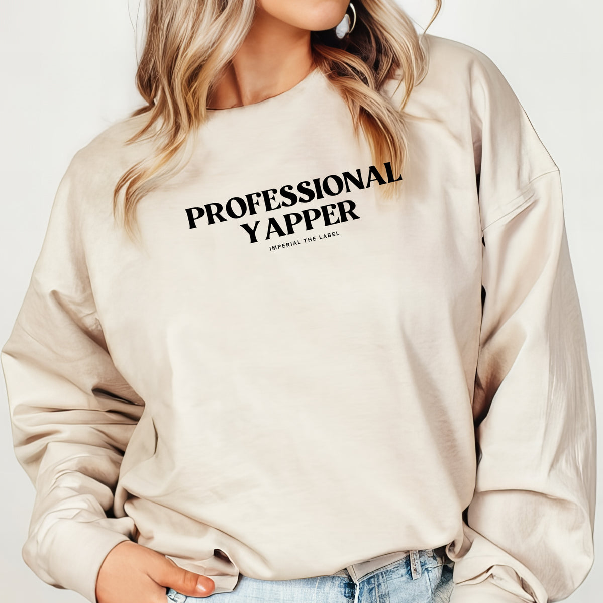 Professional Yapper - Adult Crewneck Sweatshirt