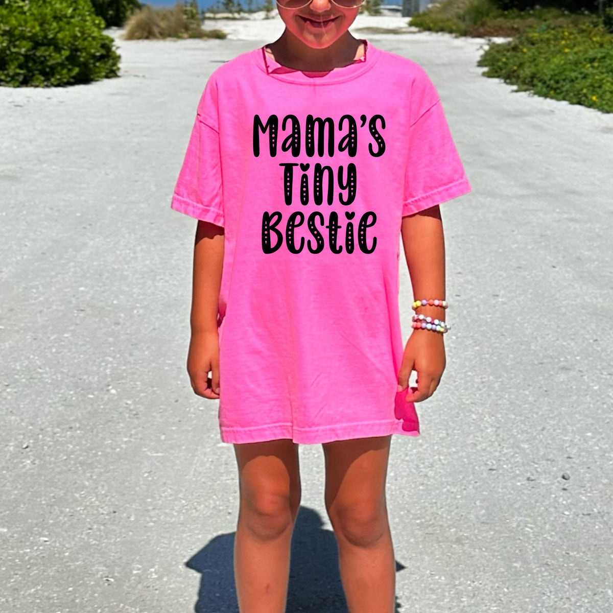 Mama's Tiny Bestie Kids - Youth Comfort Colors T-Shirt