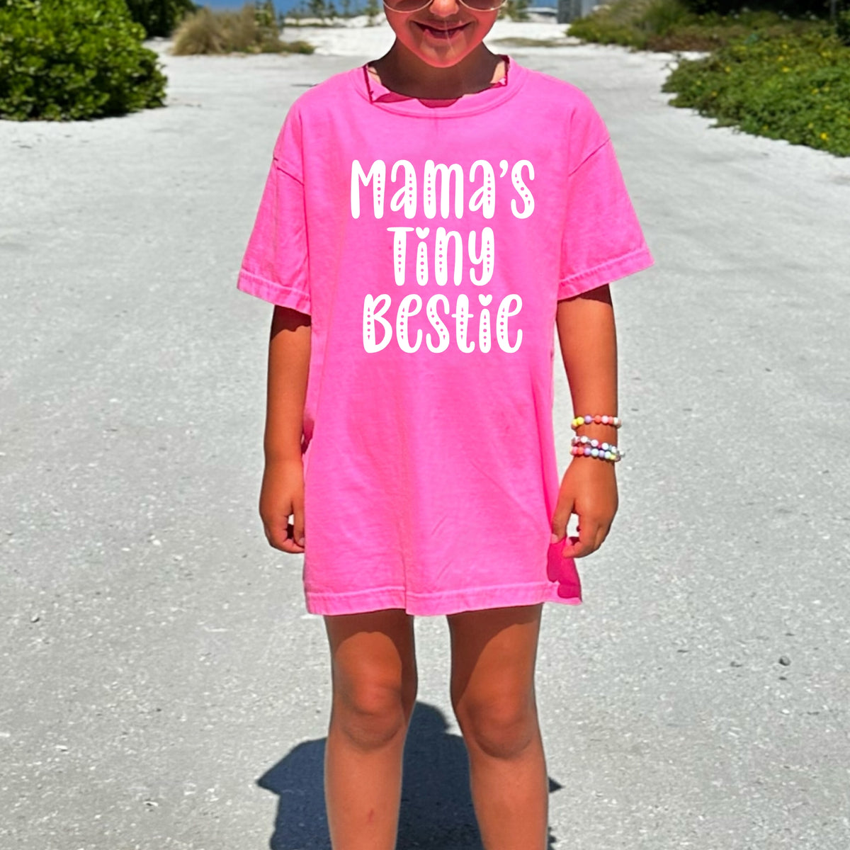 Mama's Tiny Bestie Kids - Youth Comfort Colors T-Shirt