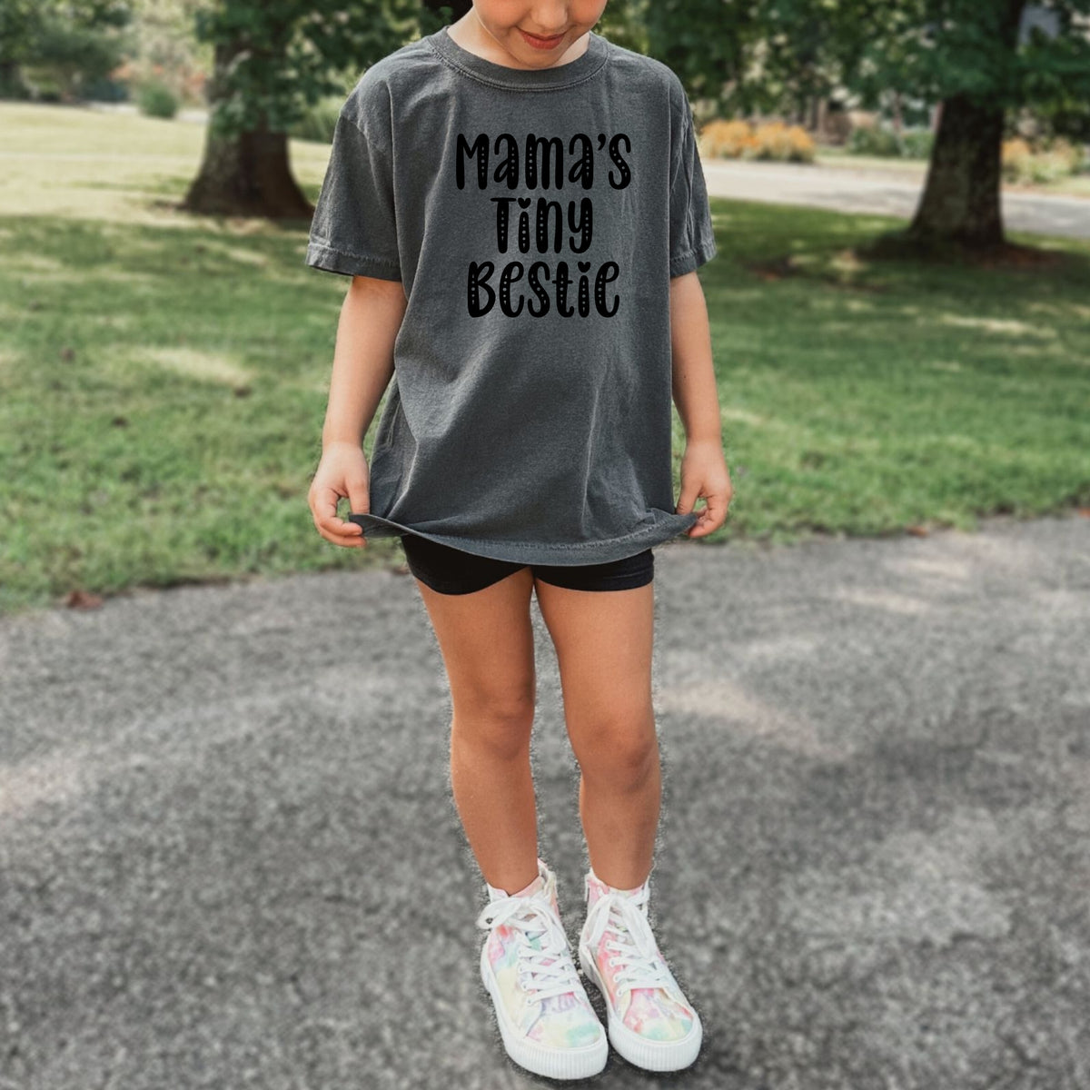 Mama's Tiny Bestie Kids - Youth Comfort Colors T-Shirt
