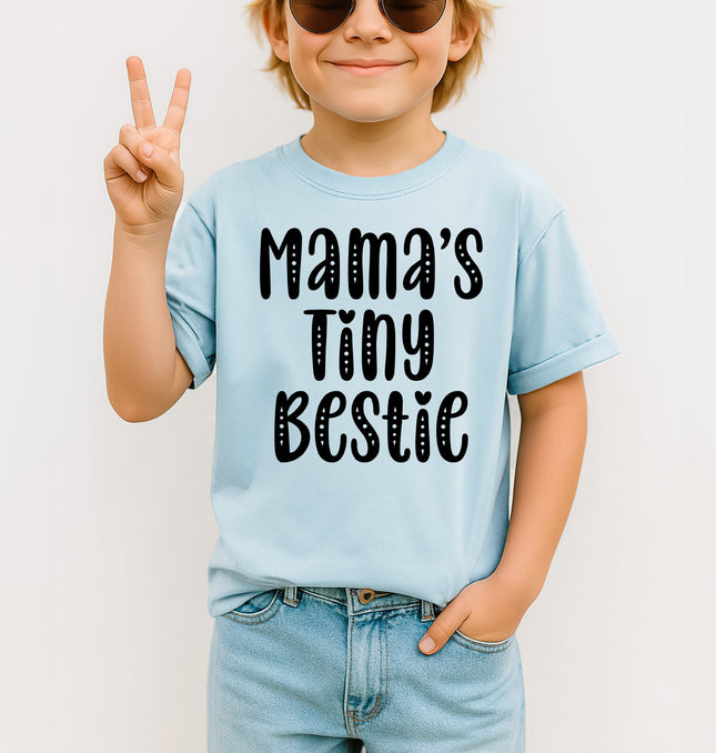 Mama's Tiny Bestie Kids - Youth Comfort Colors T-Shirt