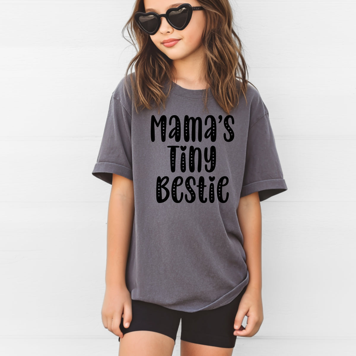 Mama's Tiny Bestie Kids - Youth Comfort Colors T-Shirt