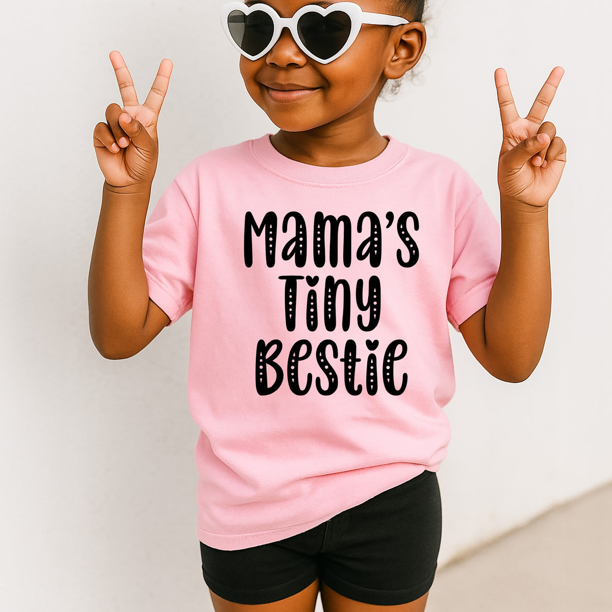Mama's Tiny Bestie Kids - Youth Comfort Colors T-Shirt