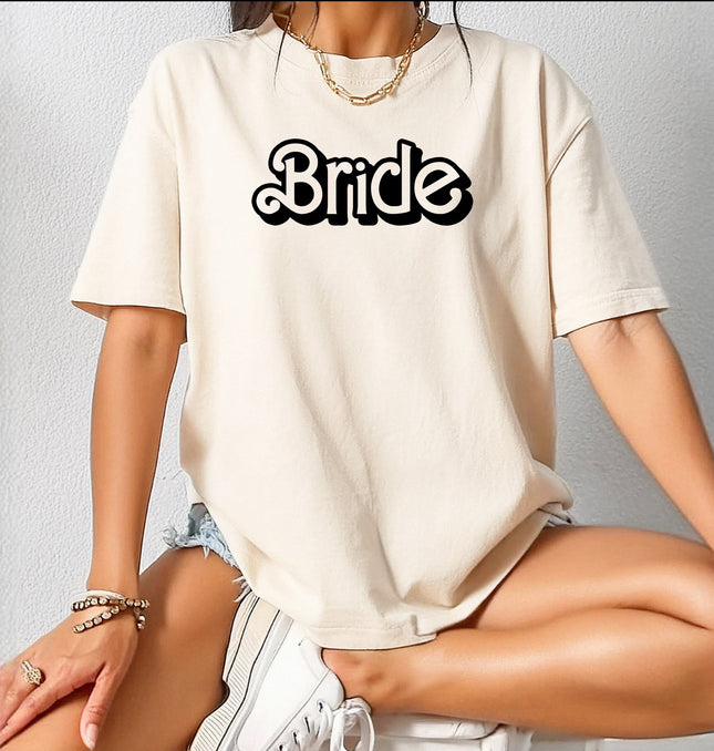 Bride Printed Comfort Colors T-Shirt 