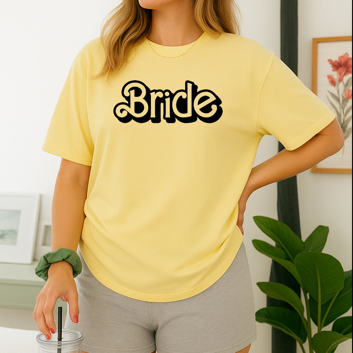 Bride Printed Comfort Colors T-Shirt 