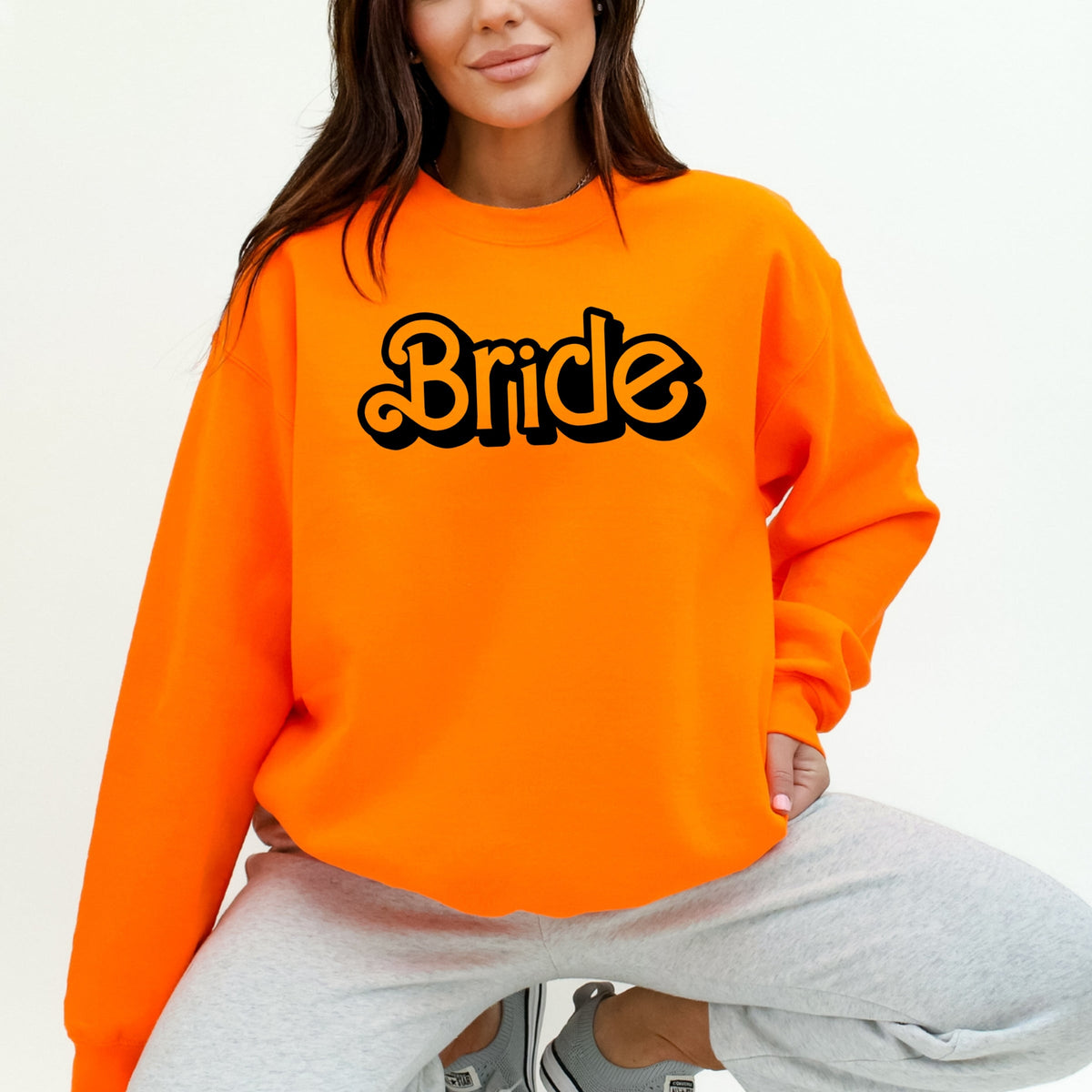 Bride Printed Crewneck Sweatshirt