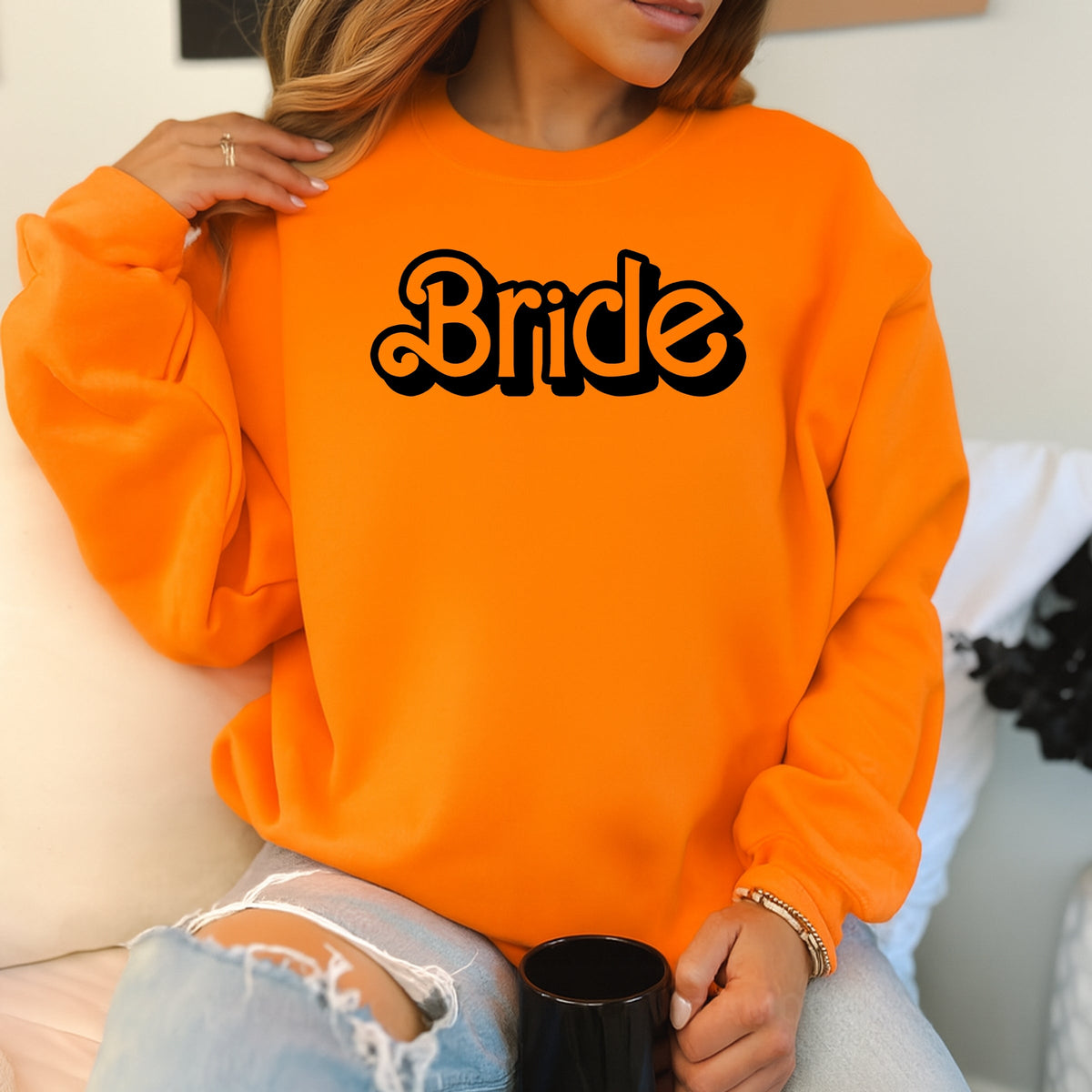 Bride Printed Crewneck Sweatshirt
