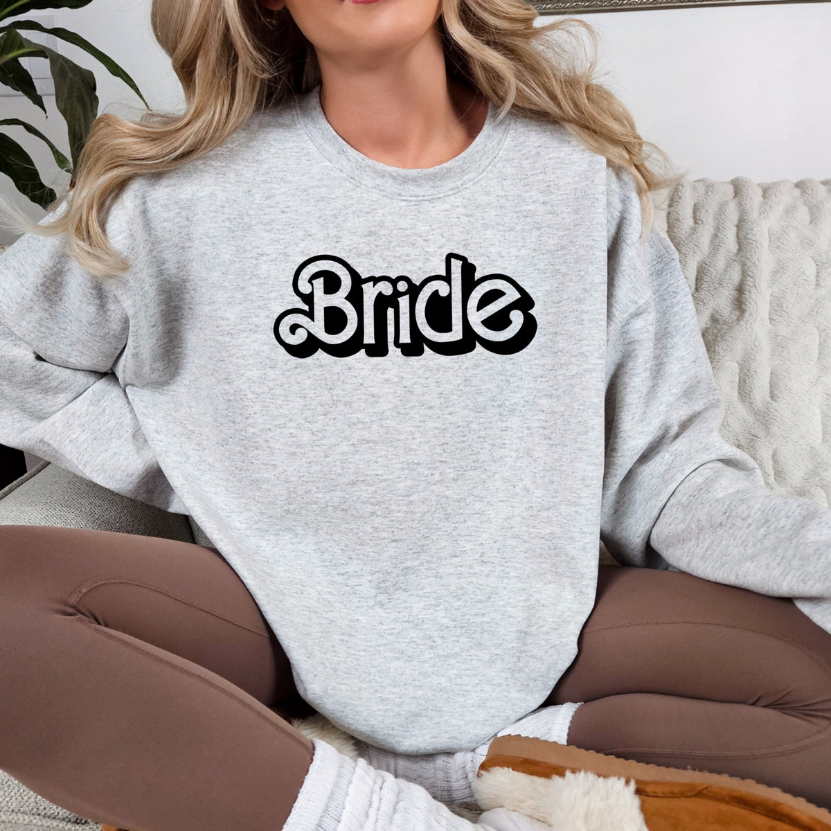 Bride Printed Crewneck Sweatshirt